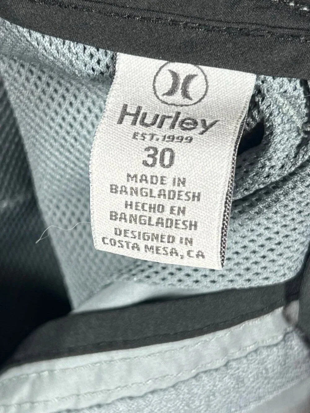 Hurley Shorts Mens 30 Chinos Stretch Hybrid Casual Performance Active Outdoor